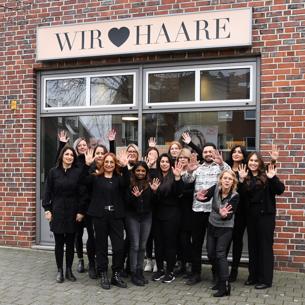 Team Haargenau 10 Jahre